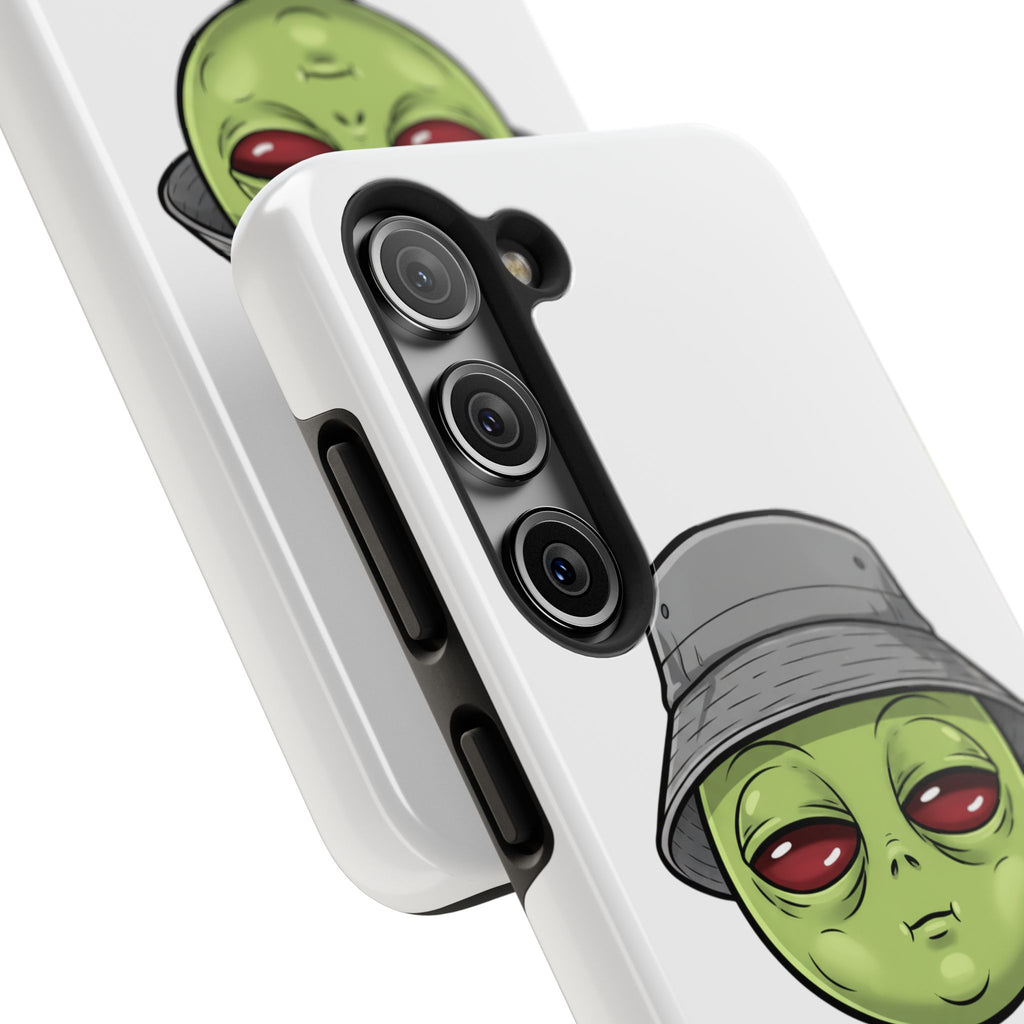 Tough Phone Case — Moody Alien Design