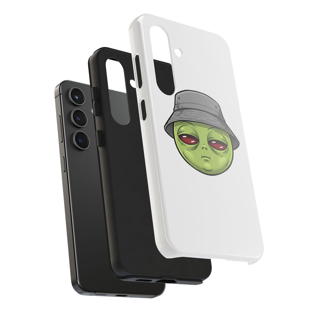 Tough Phone Case — Moody Alien Design