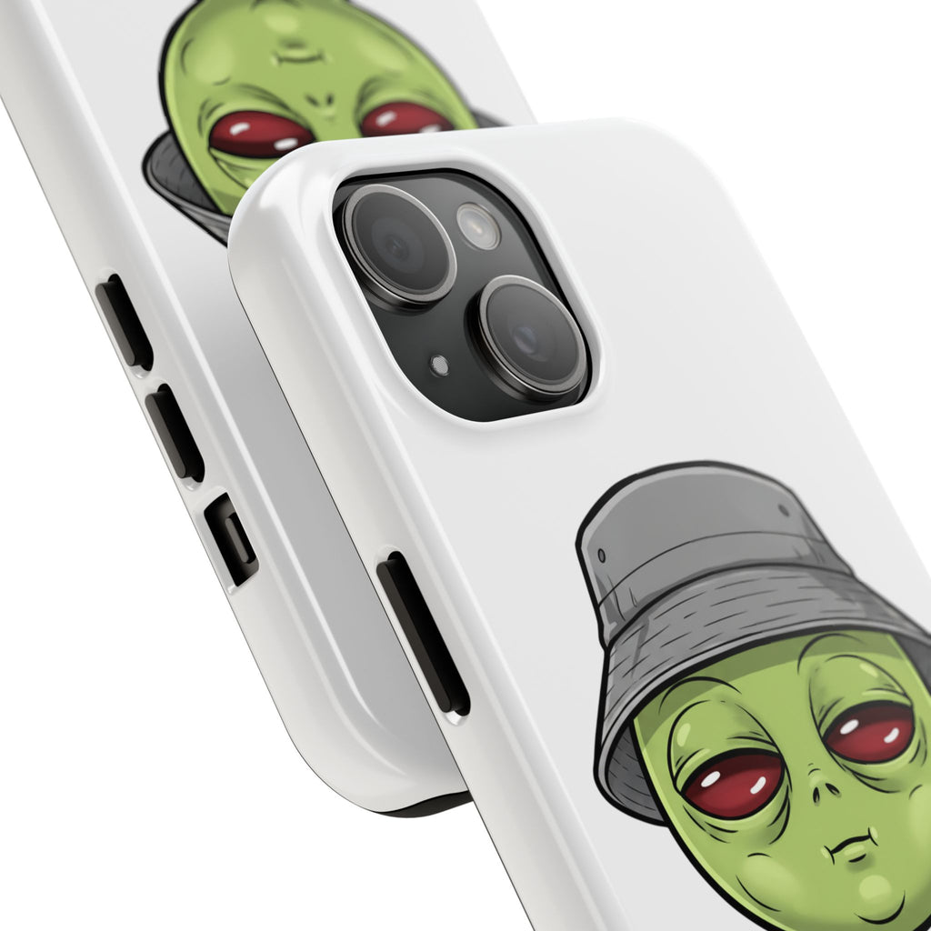 Tough Phone Case — Moody Alien Design