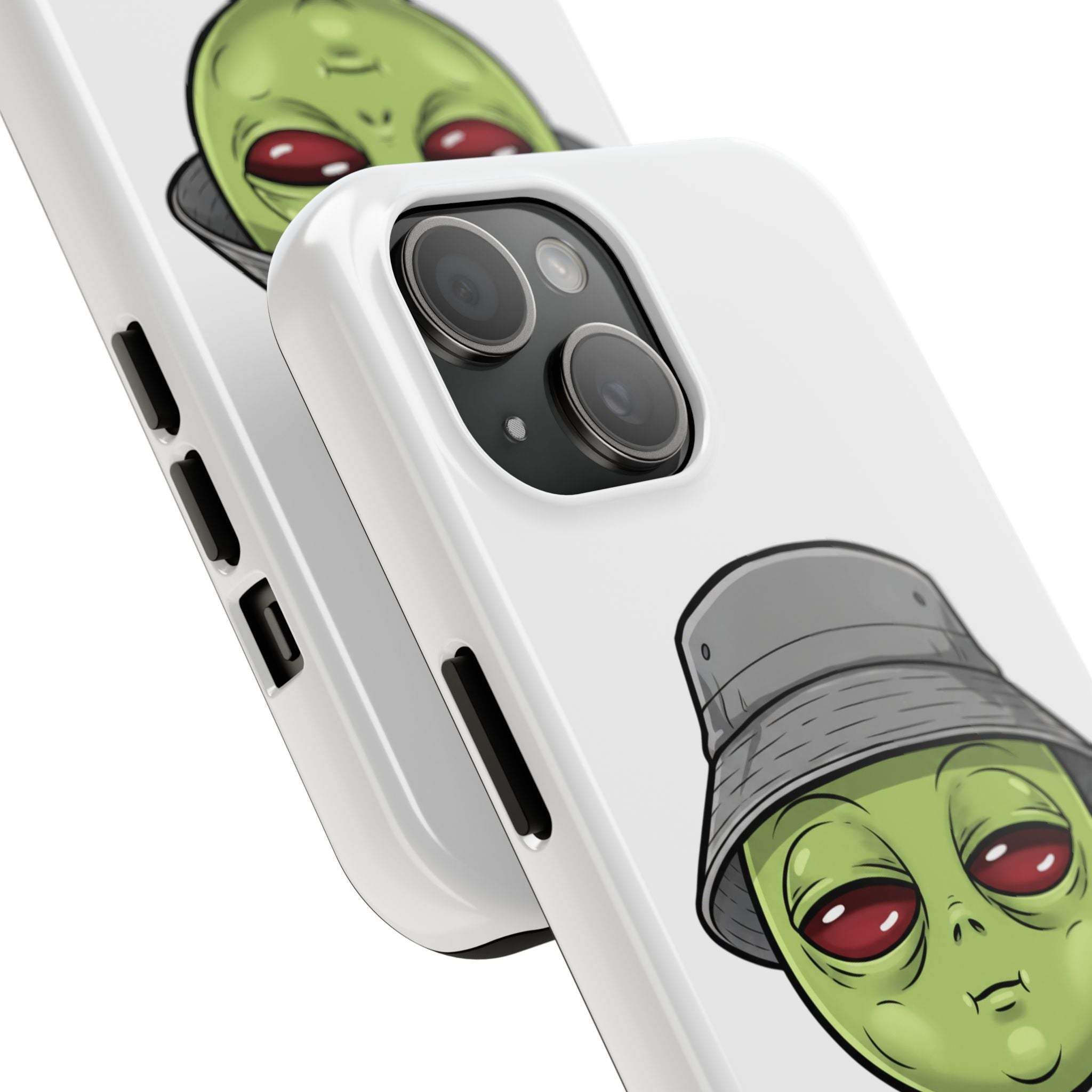 Tough Phone Case — Moody Alien Design