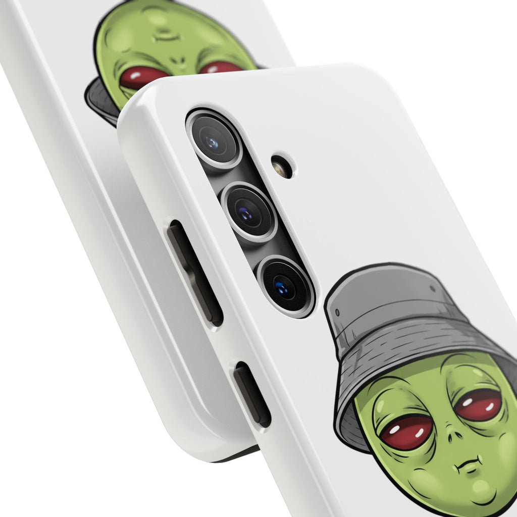 Tough Phone Case — Moody Alien Design