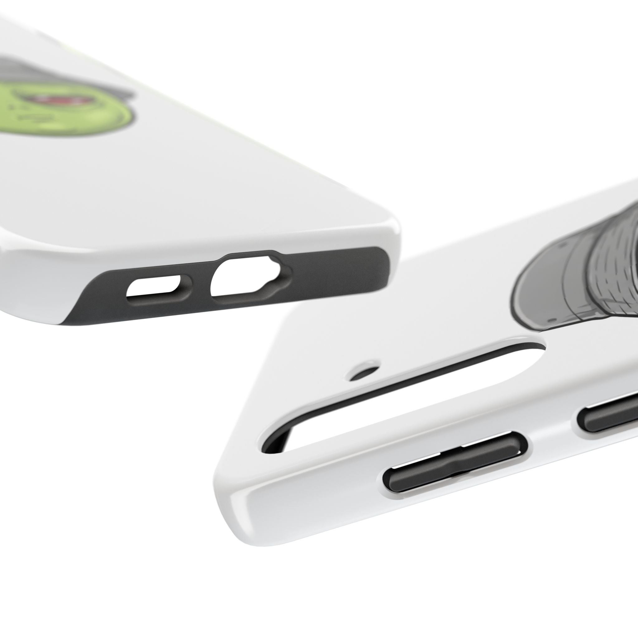 Tough Phone Case — Moody Alien Design