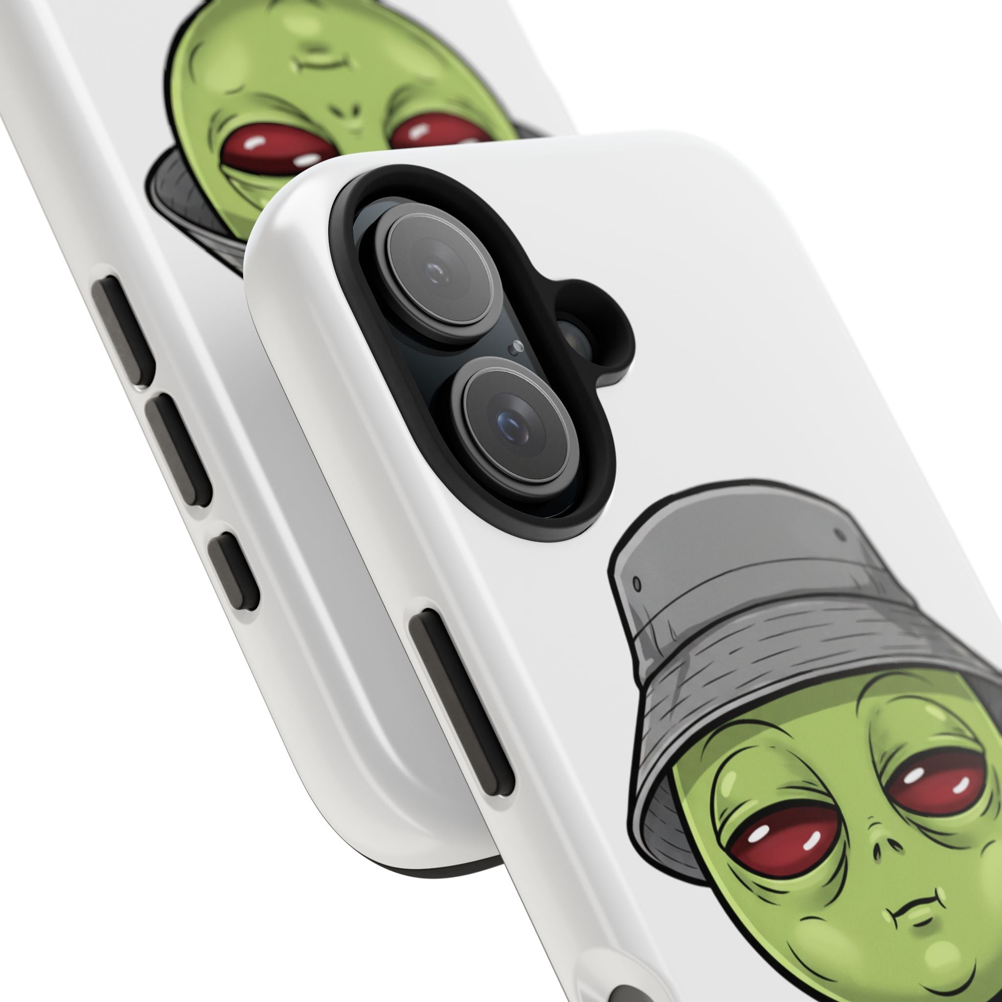 Tough Phone Case — Moody Alien Design