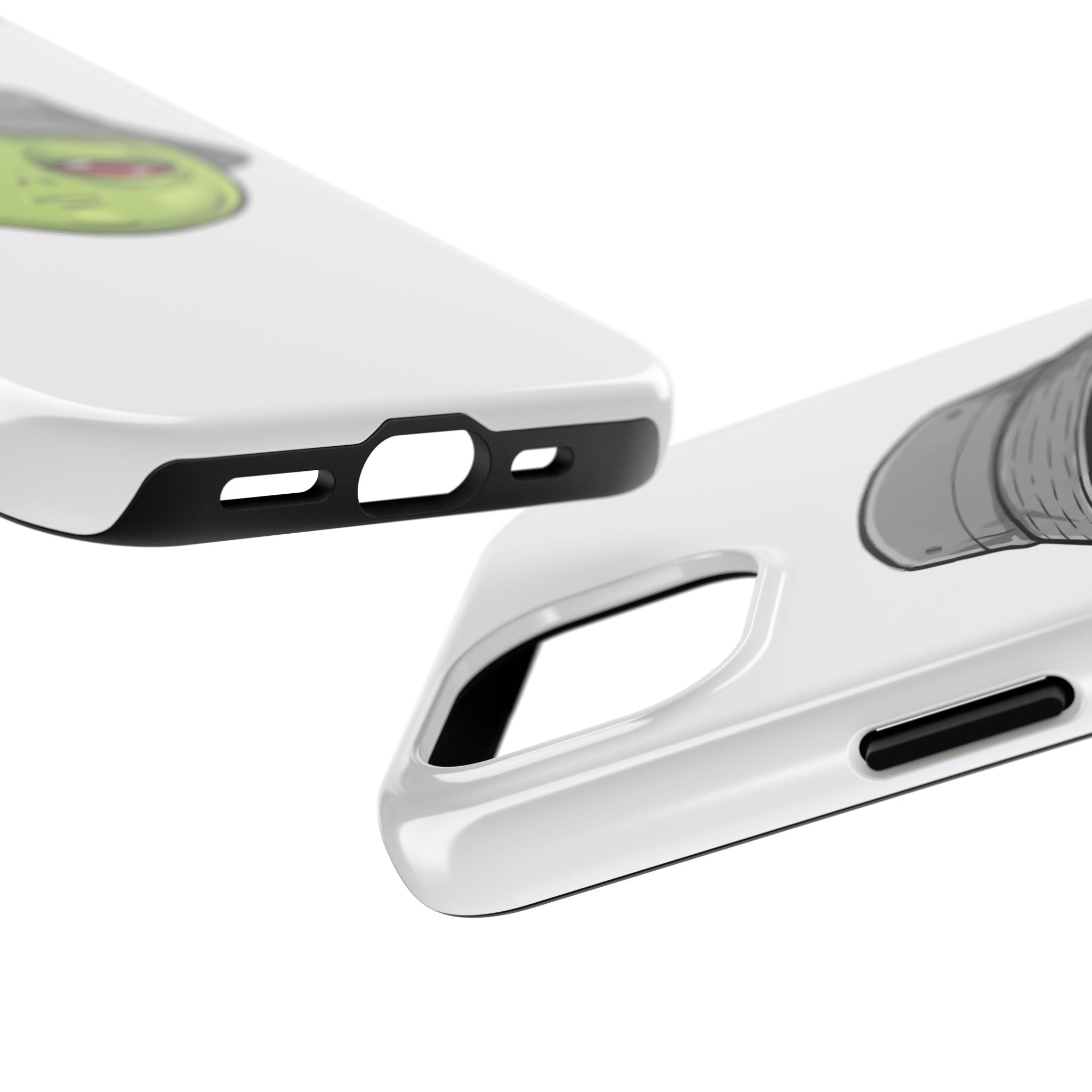 Tough Phone Case — Moody Alien Design