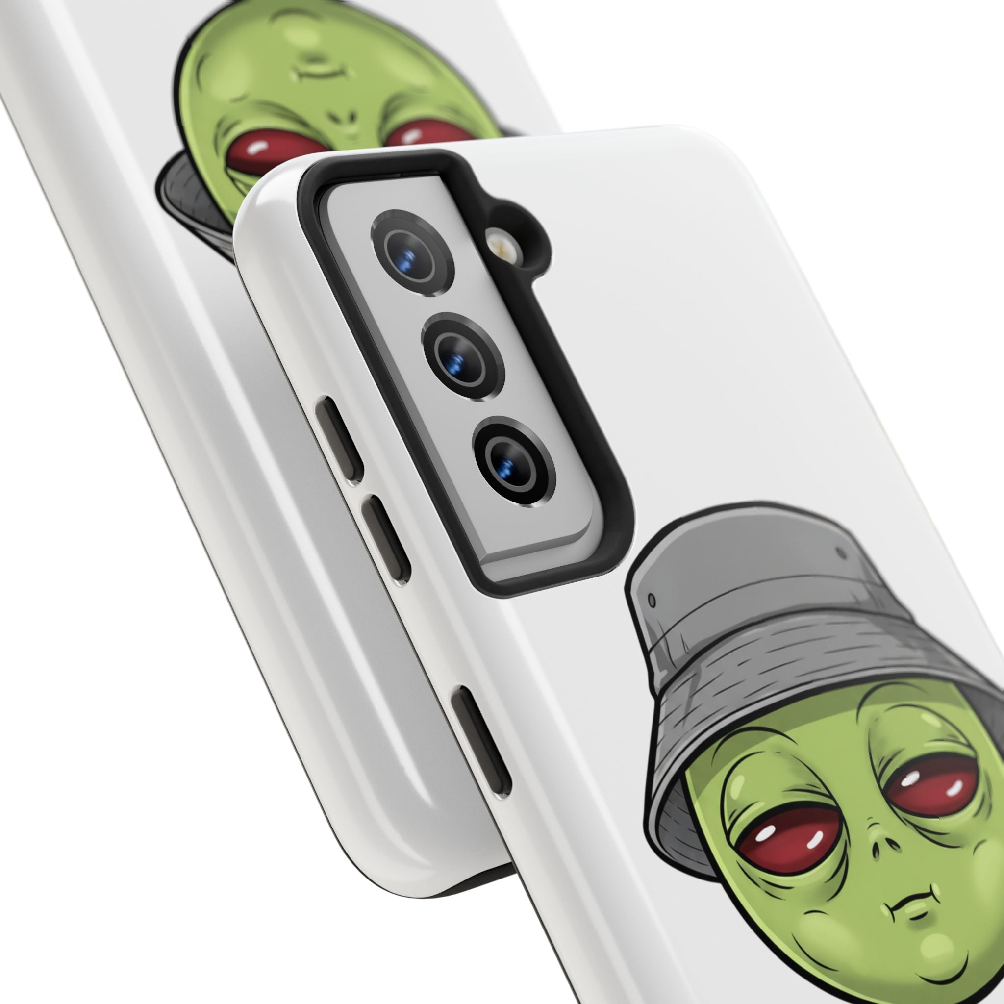 Tough Phone Case — Moody Alien Design