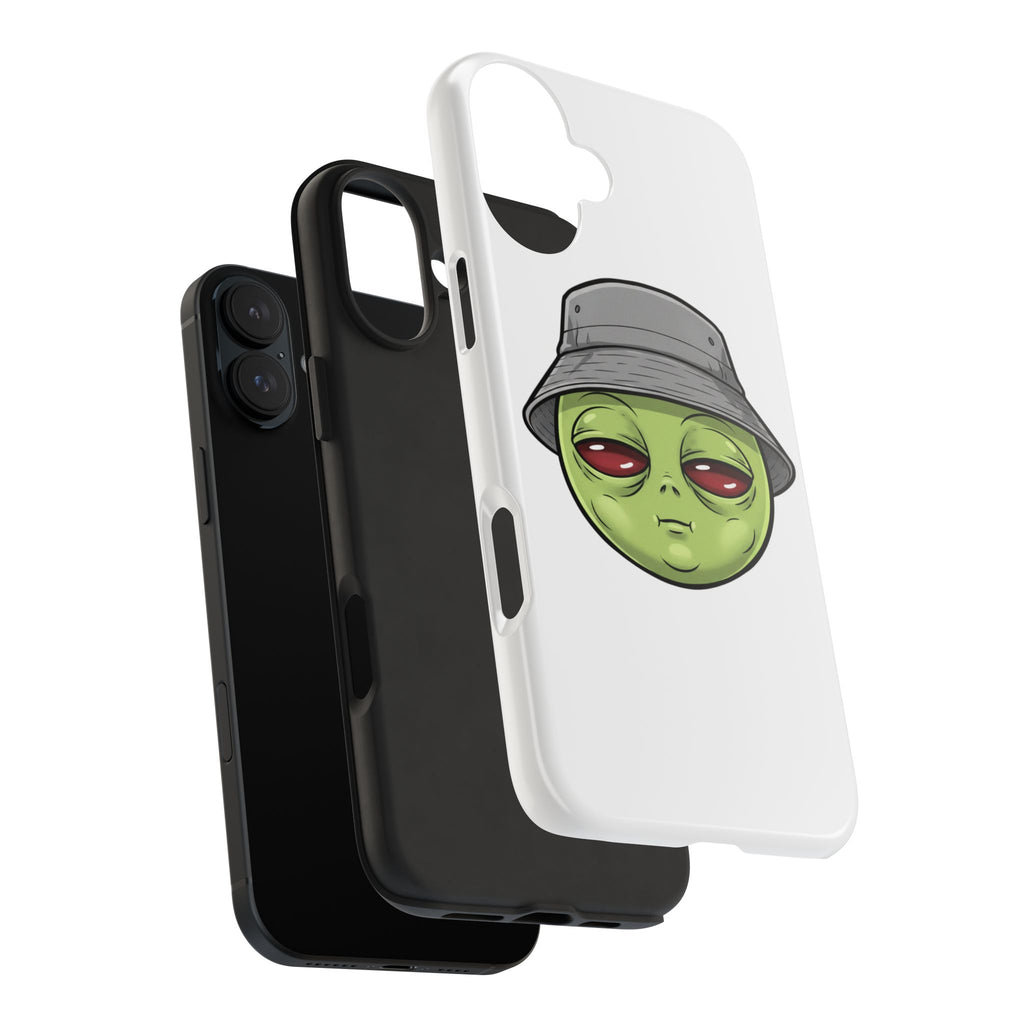 Tough Phone Case — Moody Alien Design