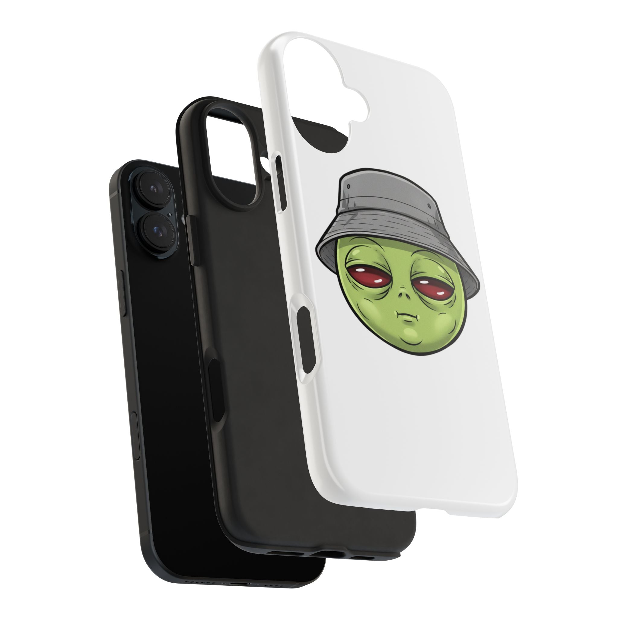 Tough Phone Case — Moody Alien Design