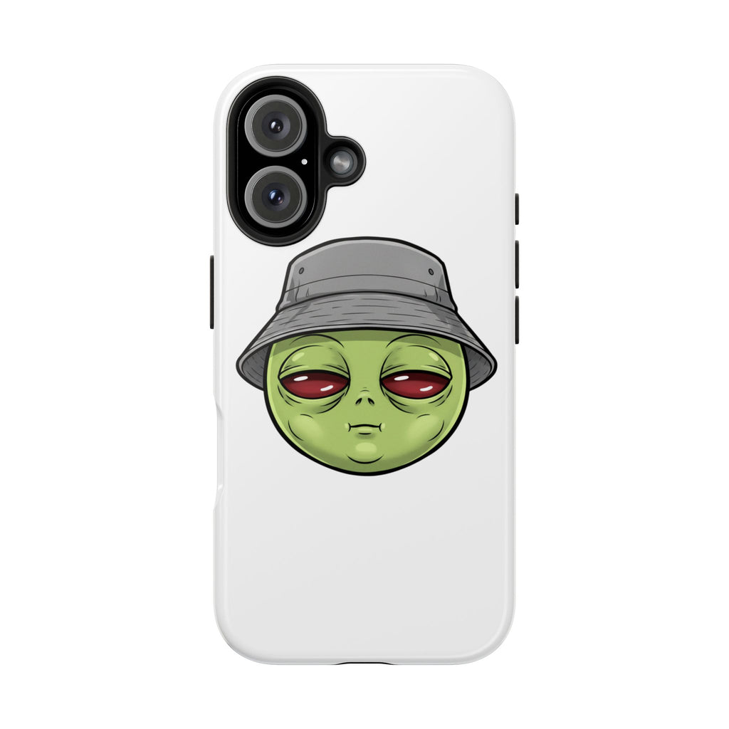 Tough Phone Case — Moody Alien Design