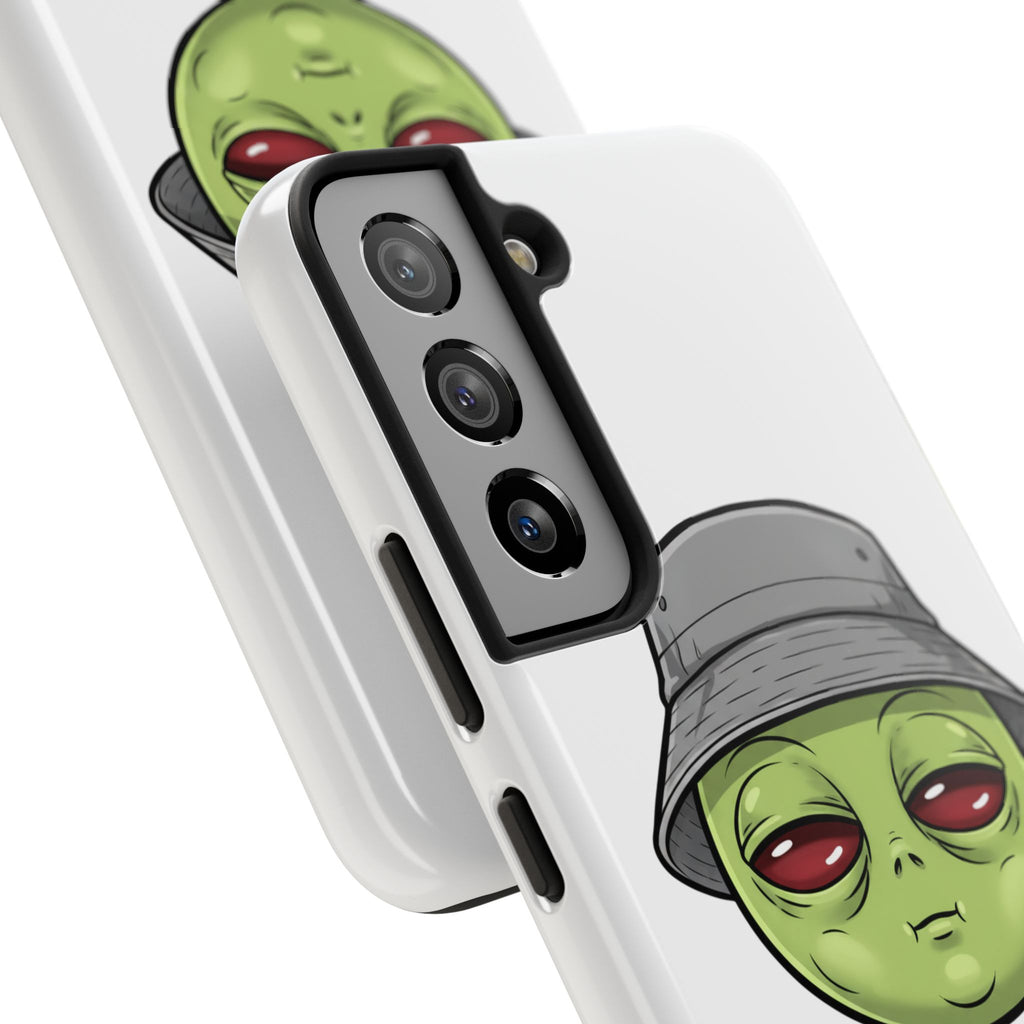 Tough Phone Case — Moody Alien Design