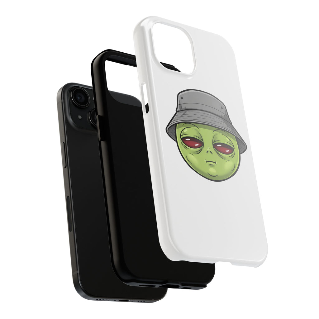 Tough Phone Case — Moody Alien Design