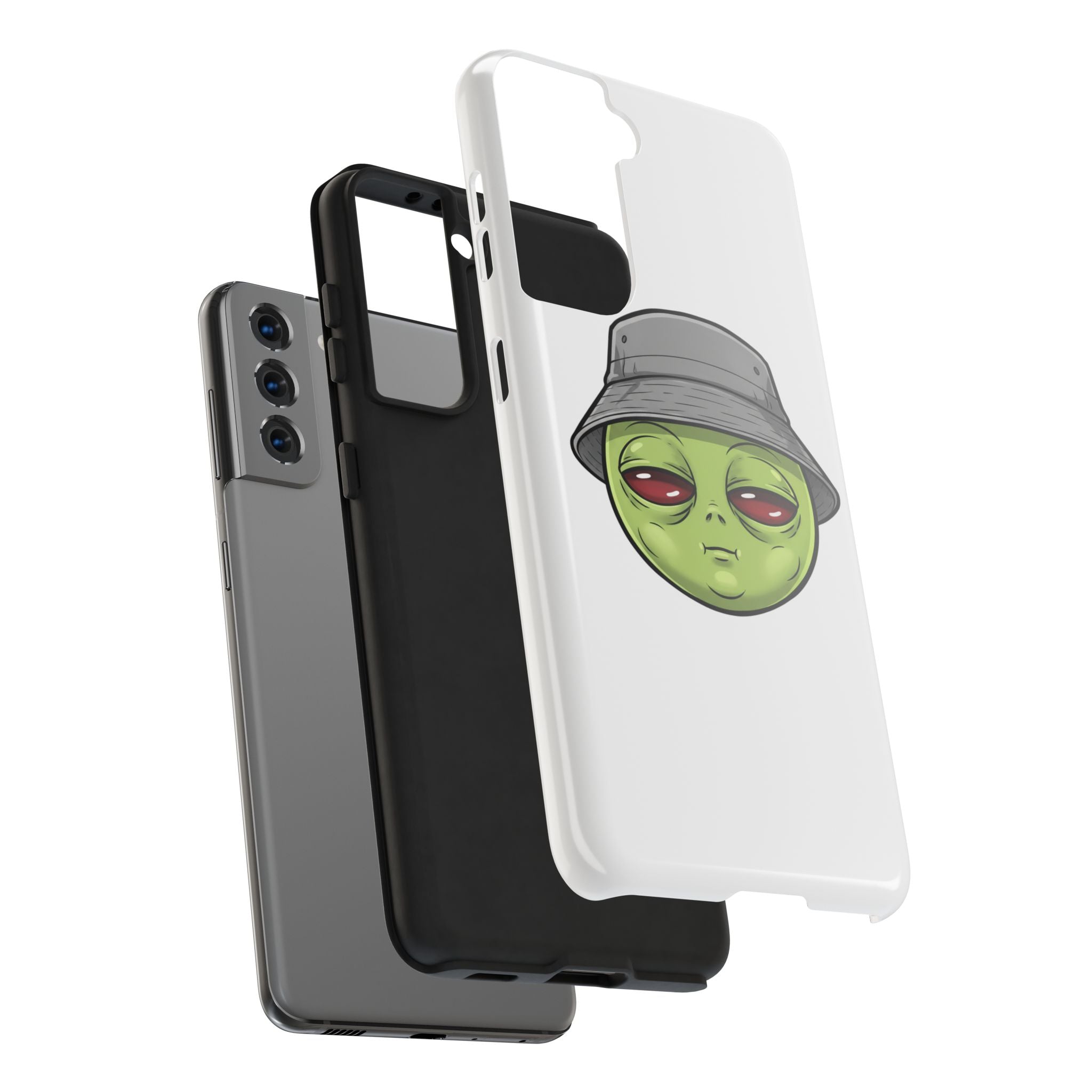 Tough Phone Case — Moody Alien Design