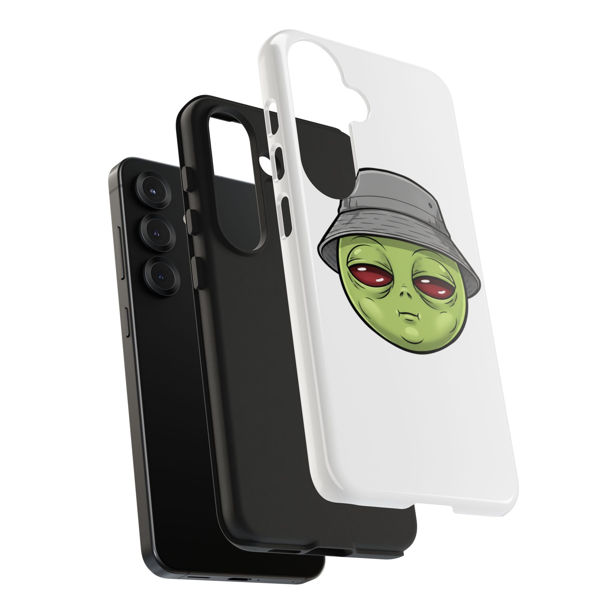Tough Phone Case — Moody Alien Design
