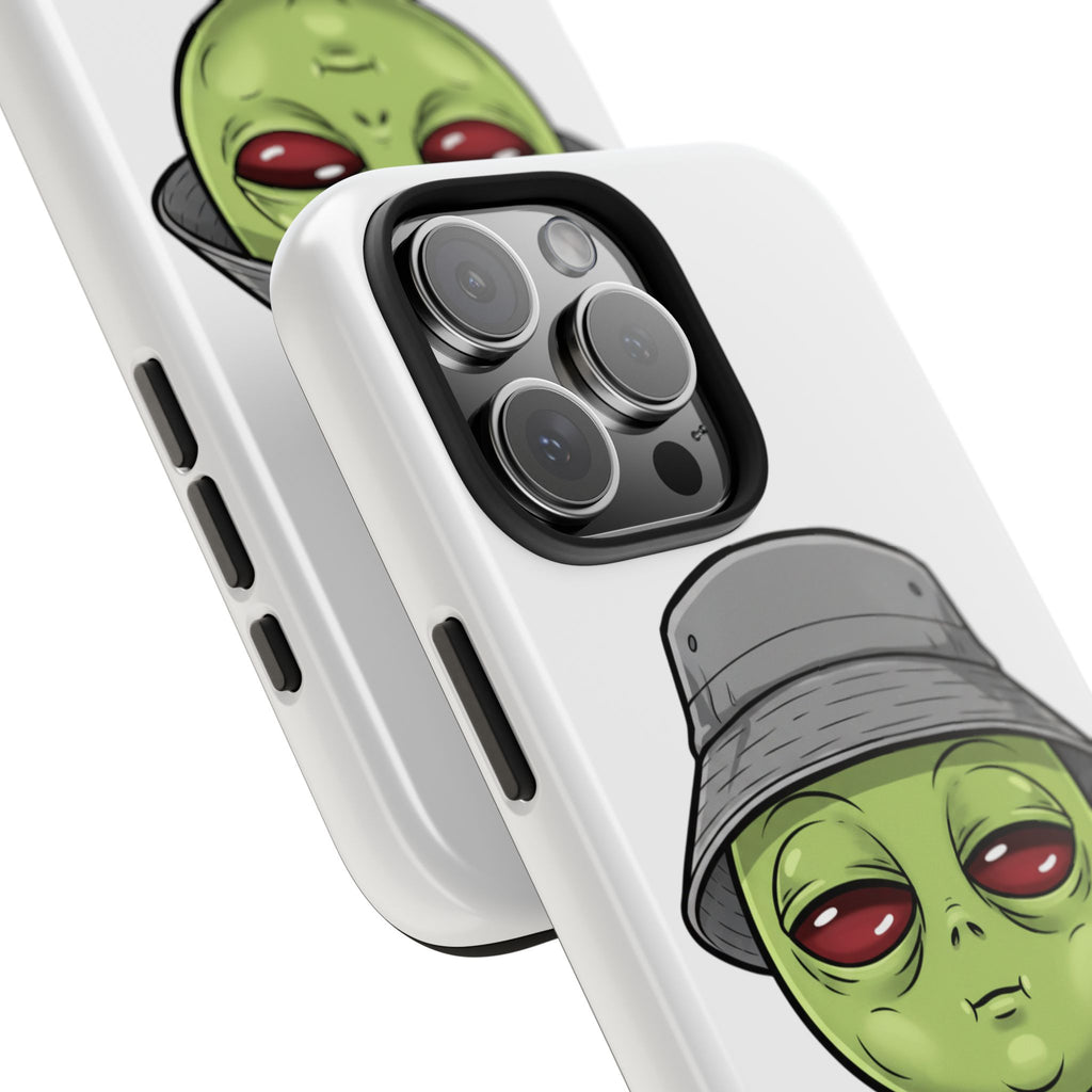 Tough Phone Case — Moody Alien Design