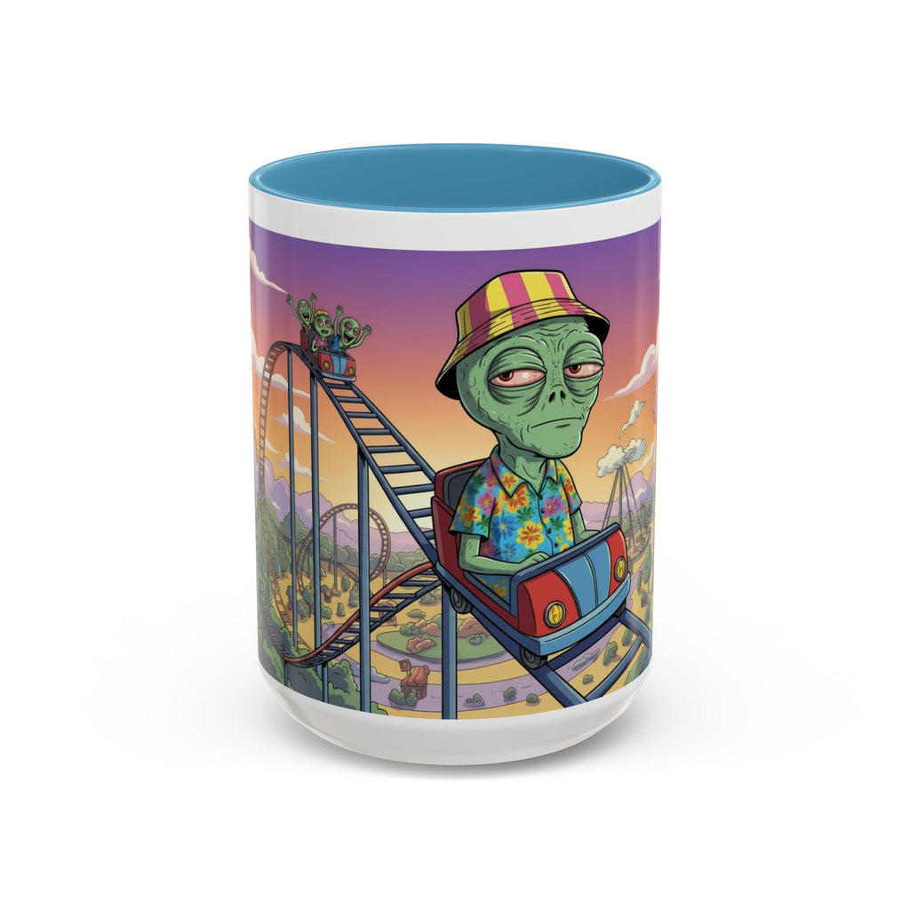 Moody Alien - Rollercoaster Accent Coffee Mug