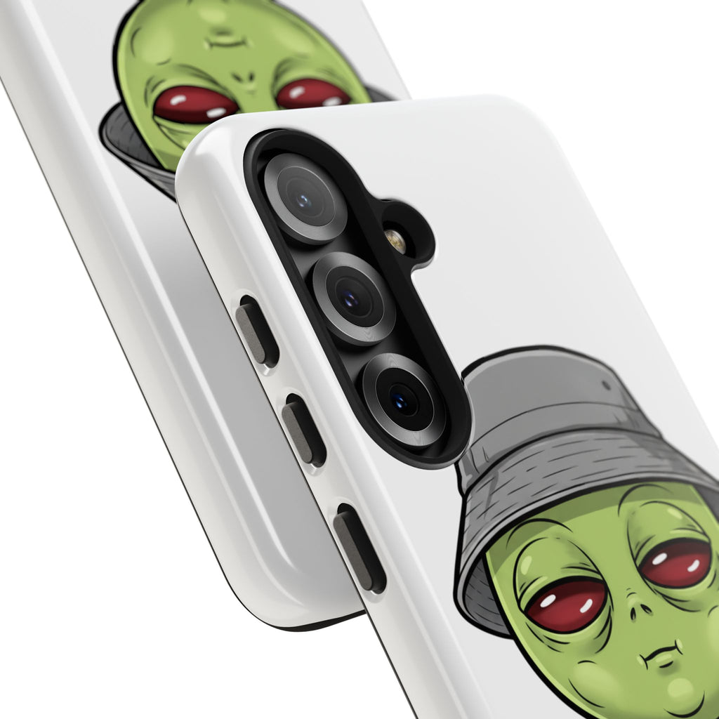 Tough Phone Case — Moody Alien Design