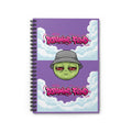 Dopamine Fiend Alien Spiral Notebook