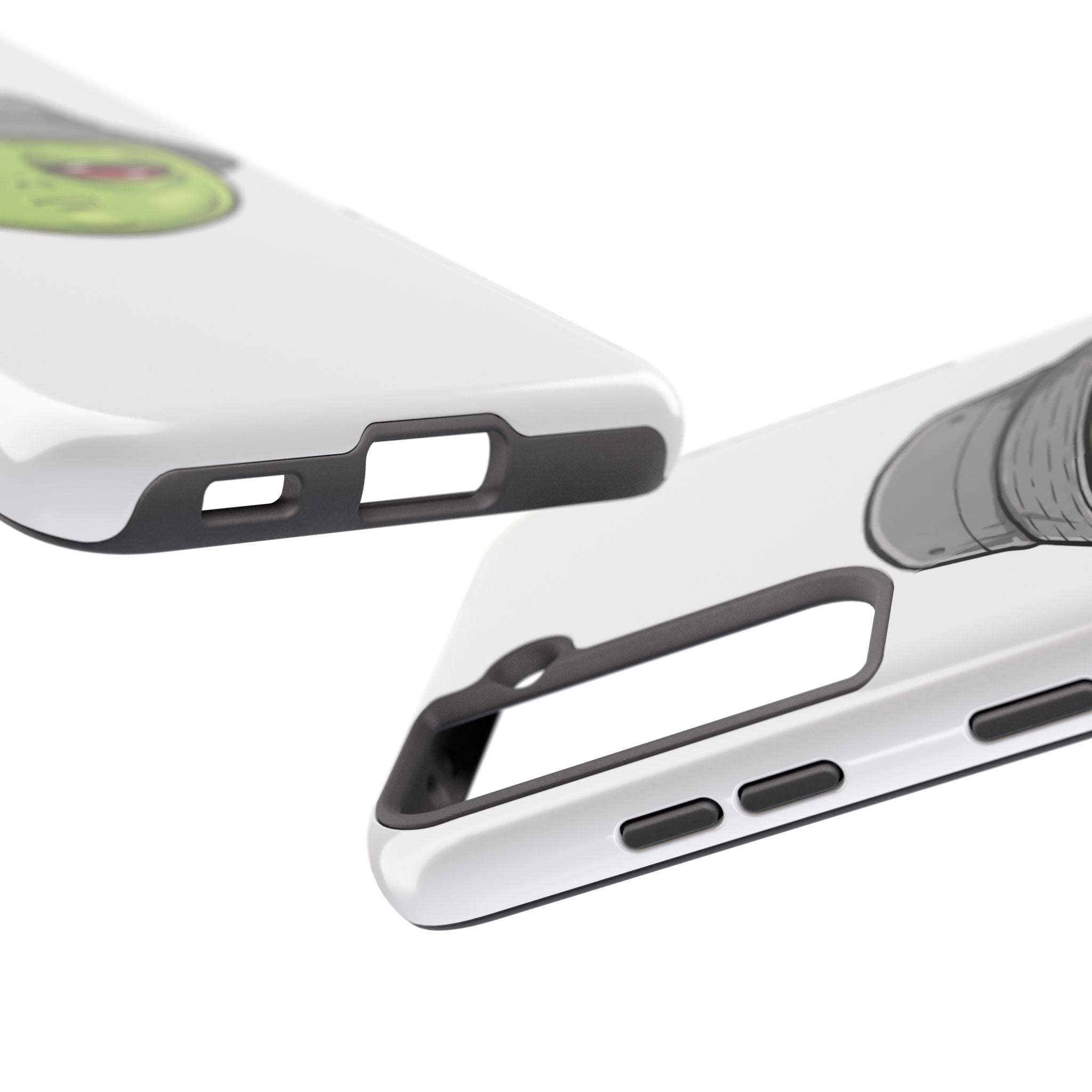 Tough Phone Case — Moody Alien Design