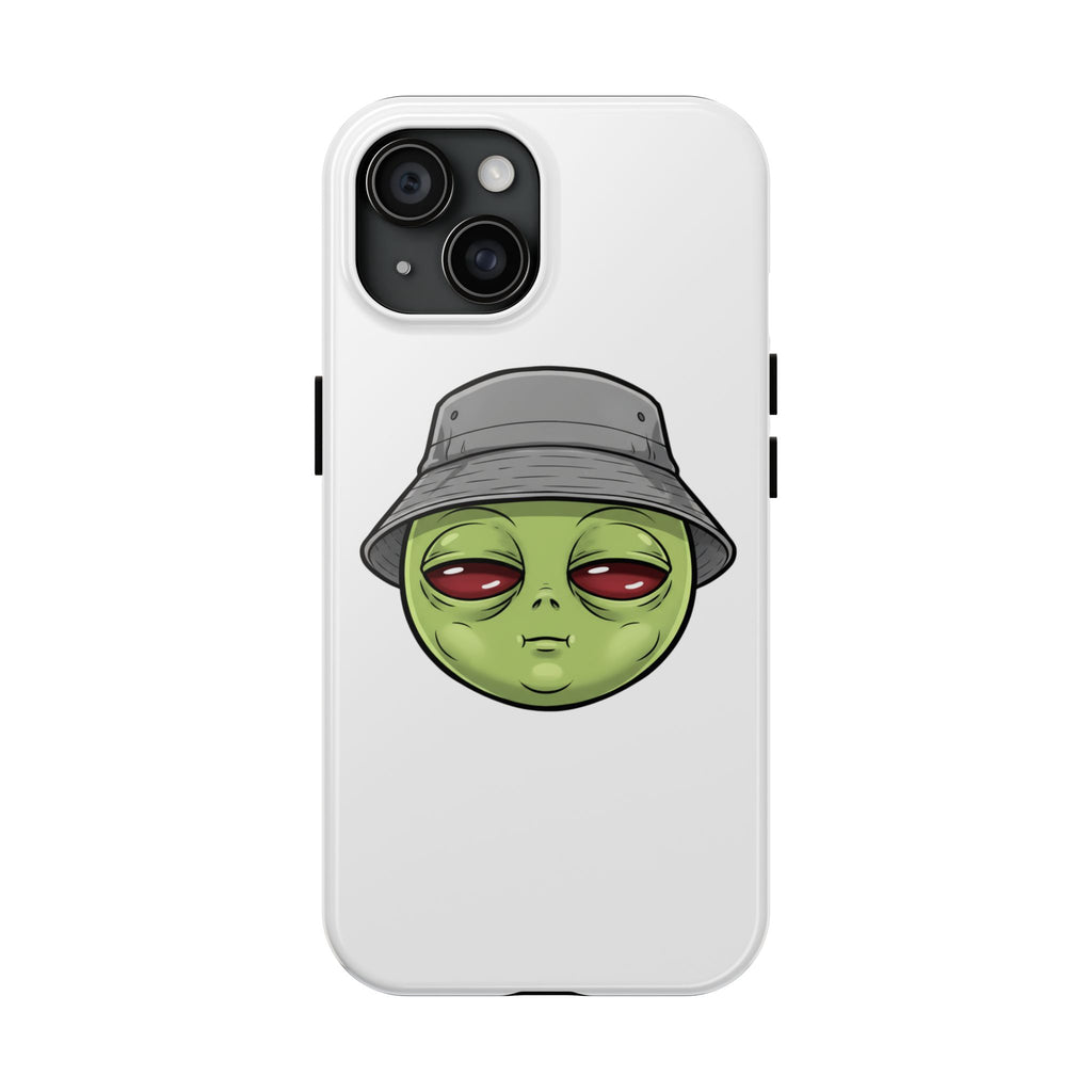 Tough Phone Case — Moody Alien Design