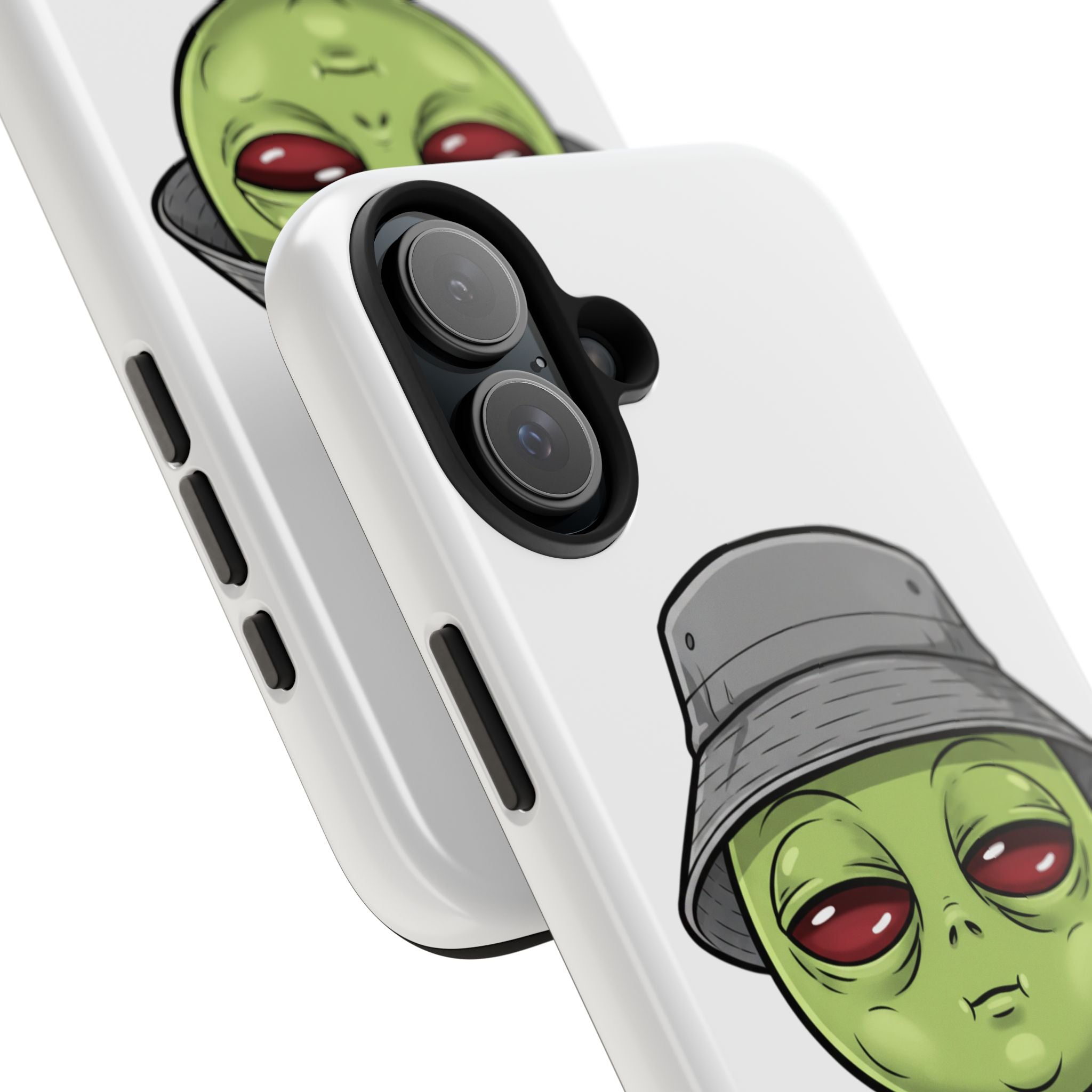 Tough Phone Case — Moody Alien Design