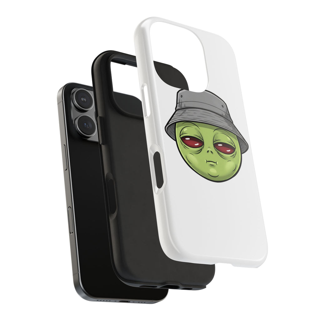 Tough Phone Case — Moody Alien Design